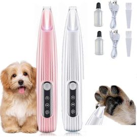 Nouvelle Tondeuse À Patte De Chien Avec Lumière Led Tondeuse À Poils D'animaux Entièrement Étanche Avec Affichage Led Tondeuses Pour Chiens Pour Le Toilettage Lame Élargie De 18 Mm Szrh A-F