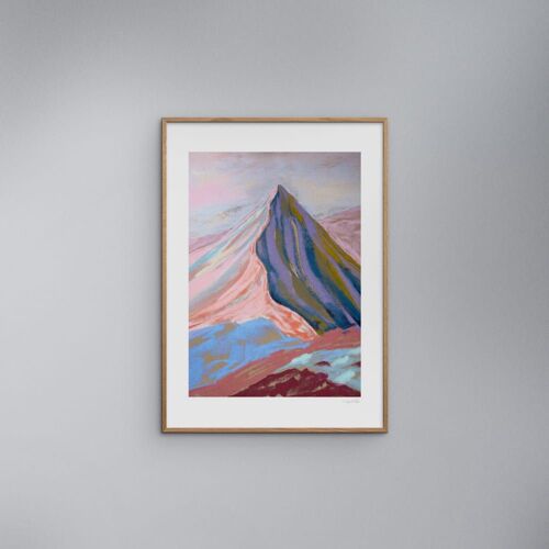 Affiche ''Velvet Peak l'' sans cadre - 30 x 40 cm