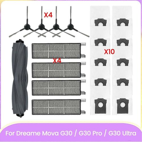 Pièces d'aspirateur pour Dreame Mova G30/G30 Pro/G30 Ultra Main Side
