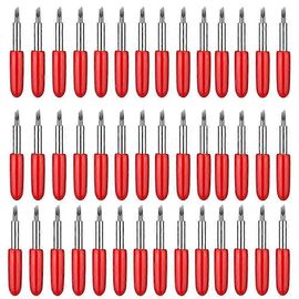40 lames, compatibles avec pour le cutter, lame de rechange de coupe à 45 degrés