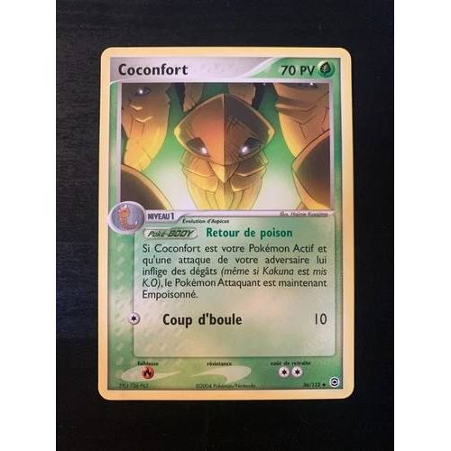 Carte Pokémon Coconfort 36/112 Ex Rouge Feu Vert Feuille Bloc
