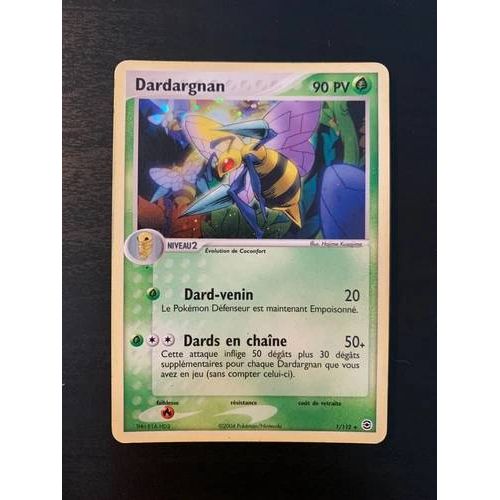 Carte Pokémon – Dardargnan 1/112 – Holographique