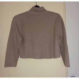 Pull Sweat-Shirt Court Camel S.