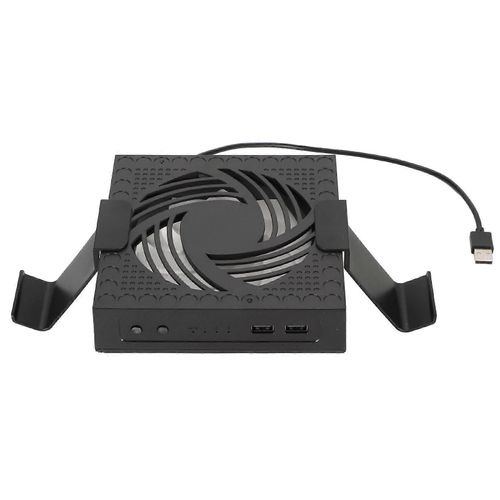 Ventilateur De Refroidissement Étanche À La Poussière Pour Xbox Series X 2000rpm 13 Modes D'éclairage Rgb Système De Refroidissement De Ventilateur Casque De Manette De Jeu Stockable