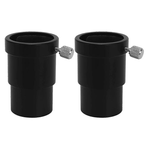 2x 1,25 pouce tube d'extension pour télescope d'astronomie oculaire monoculaire avec anneau de compression en laiton