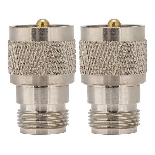 2PCS Nickelé En Laiton UHf N à JK Adaptateur Tête Convertisseur pour Broadcast Radio WiFi