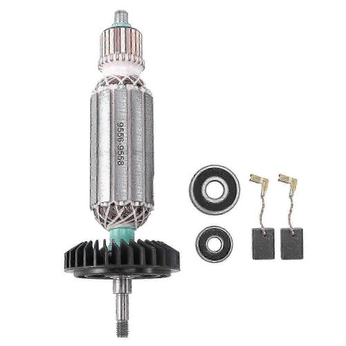 Rotor d'induit de remplacement AC220V-240V pour meuleuse d'angle MAKITA 9556 9557 9558 9556NB 9556HN 9557NB