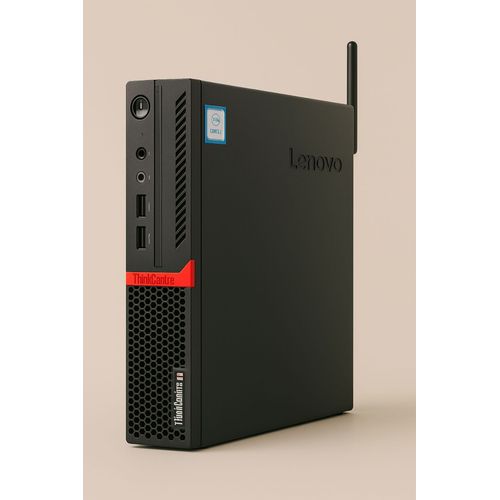 Lenovo ThinkCentre M900 Intel core i3-6100T - 3.2 Ghz - Ram 8 Go - SSD 128 Go + HDD 500 Go
