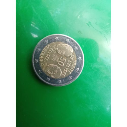 Pièces 2€Les 50ans Traité De L Elysée