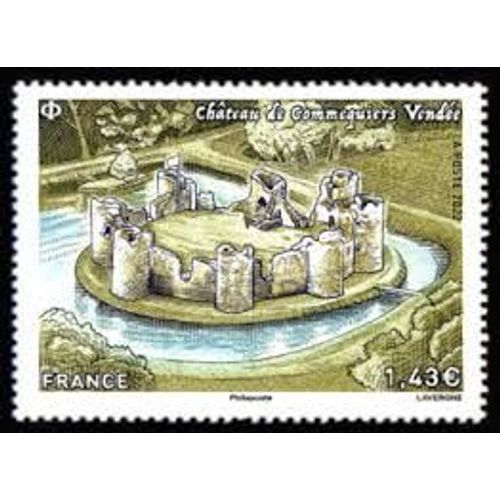 Château De Commequiers (Vendée) Année 2022 N° 5614 Yvert Et Tellier Luxe