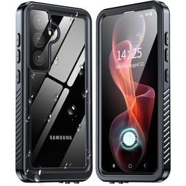 Coque Étanche Pour Samsung Galaxy S24, Ip68 Étanche Coque Samsung S24 Avec [Écran Intégré/Protection De La Caméra], Antichoc,360 Protection Integrale, Pour S24 6.1"" (Noir)[H1472]