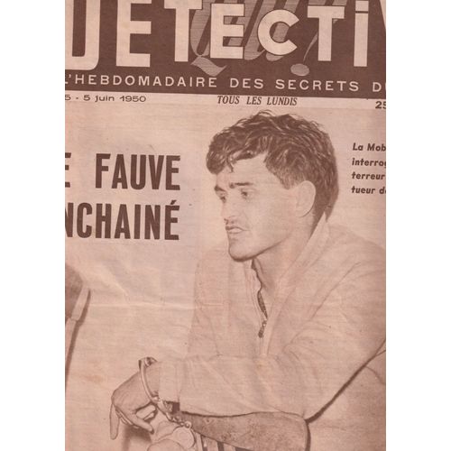 Détective Du 5 Juin 1950