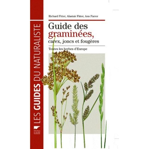 Guide Des Graminées, Carex, Joncs, Et Fougères - Toutes Les Herbes D'europe