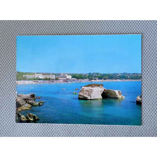 Carte Postale Animée Ancienne Cpa. Syracuse. Plage De Fontane Blanche Vue D'Après La Mer . Italie. Sicile.