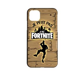 Coque Rigide Compatible Iphone 12 Pro Je Peux Pas J'ai Fortnite Fun 19