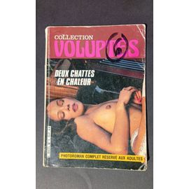 Deux Chattes En Chaleur, Roman Photo Érotique Adultes Pornographique, Revue Vintage
