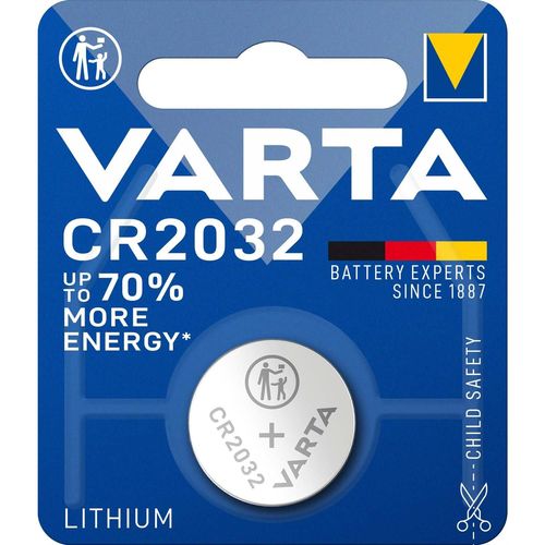 1 pile bouton Varta 230 mAh CR2032