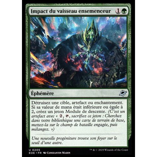 Impact Du Vaisseau Ensemenceur - Magic - Aux Portes Des Éternités Vf - U - 205