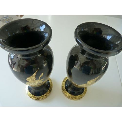 vase bois thaïlandais