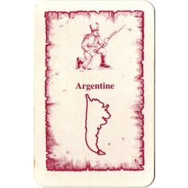 Carte Argentine Pour Completer Votre Jeu Risk La Conquète Du Monde.