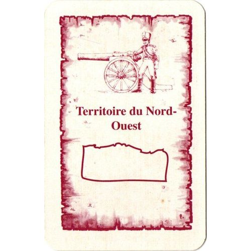 Carte Territoire Du Nord Ouest Pour Completer Votre Jeu Risk La Conquète Du Monde.
