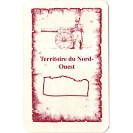 Carte Territoire Du Nord Ouest Pour Completer Votre Jeu Risk La Conquète Du Monde.