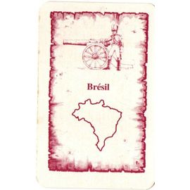 Carte Brésil Pour Completer Votre Jeu Risk La Conquète Du Monde.