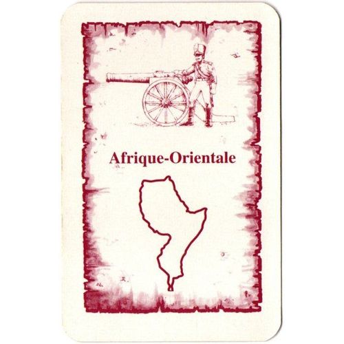 Carte Afrique Orientale Pour Completer Votre Jeu Risk La Conquète Du Monde.