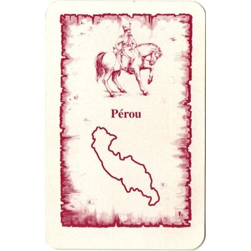 Carte Pérou Pour Completer Votre Jeu Risk La Conquète Du Monde.