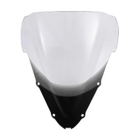Pare-Brise Double Bulle Clair + Noir Pour 600 F4i 2001 2002 03 04 05 06 07 Moto Acc