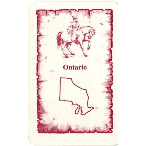 Carte Ontario Pour Completer Votre Jeu Risk La Conquète Du Monde.