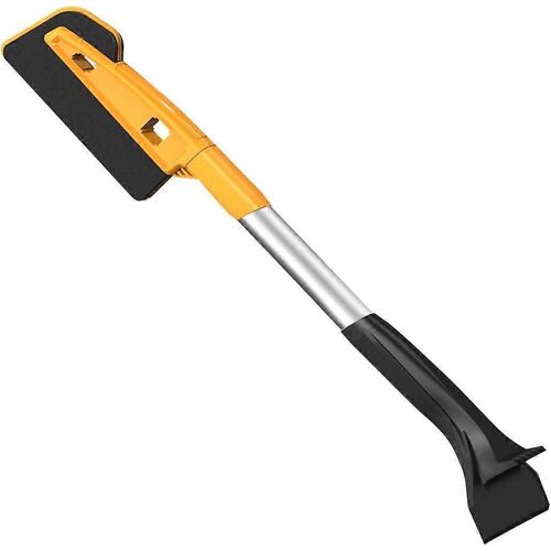 Grattoir À Glace,Brosse À Neige De Voiture Avec Grattoir À Glace Amovible Intégré 26 Pouces Déneigeur 2 En 1 Double Tête Avec Raclette Pare-Brise Déblais À Neige