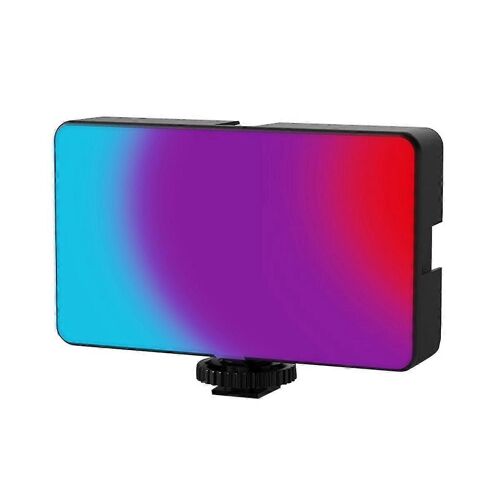RGB Soft Mini Pocket WLR2 Lumière de remplissage Couleur Live Beauty Caméra Lumière