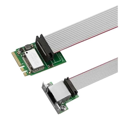 Cartes réseau M.2 (A+E) Carte réseau 1000Mbps Gigabit Ethernet 10/100/1000M RJ45 LAN Adaptateur réseau pour ordinateur PC