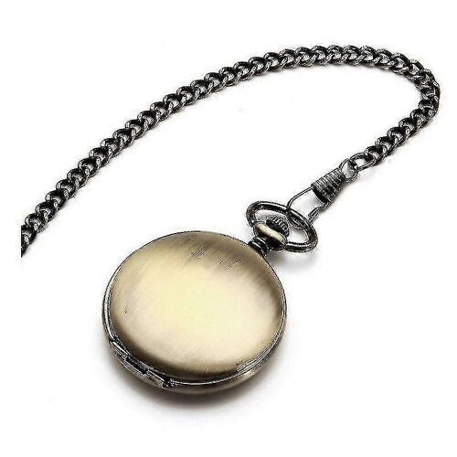 Montre De Poche Automatique Pour Homme En Bronze Antique |Montres De Poche Et Gousset
