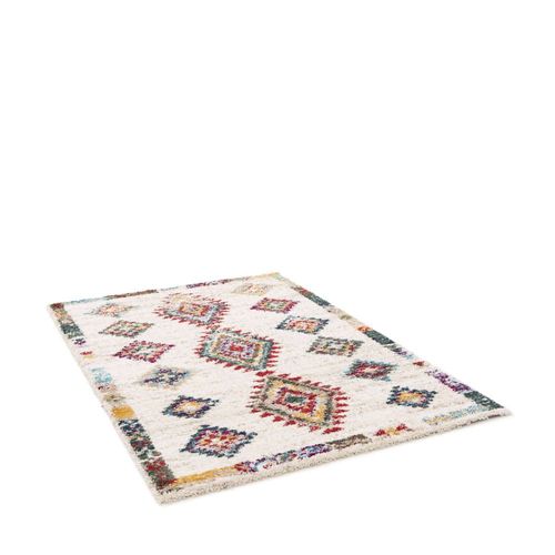 Tapis D'inspiration Losanges - 200x290cm Multicolore Polypropylène