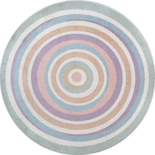 Tapis Enfant Arc-En-Ciel, Multicolore, 160 Cm Rond