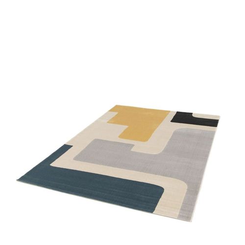 Tapis Contemporain Géométrique - 160x230cm Multicolore Polypropylène
