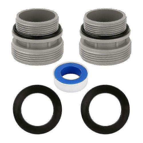 Adaptateur de tuyau de piscine 1-1/4 pouce à 1-1/2 pouce pour pompe de piscine,filtre et connexion de pompe à chaleur
