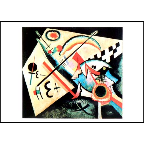 Kandinsky Vassili Lot 8 Cartes Postales Tableaux Peinture