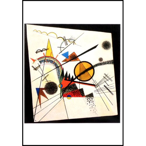 Kandinsky Vassili Lot 9 Cartes Postales Tableaux Peinture