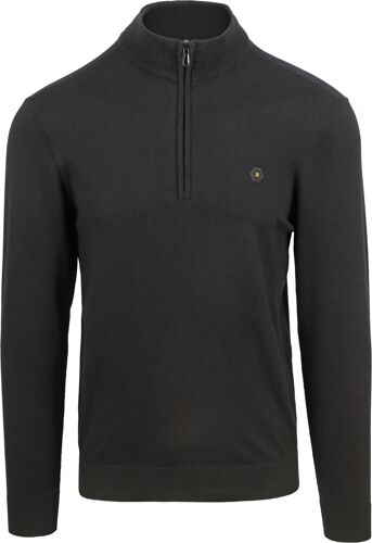 No Excess Pull Demi-Zip Noir Taille Xxl