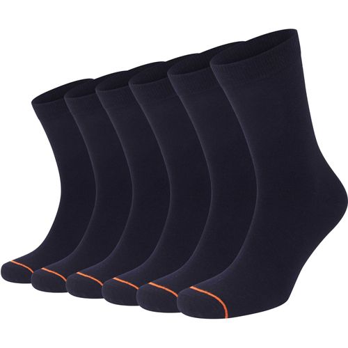 Suitable Chaussettes 6 Paires Bio Foncé Bleu Bleu Foncé Taille 42-46