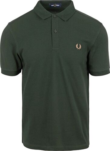 Fred Perry Polo M6000 Foncé V10 Vert Foncé Vert Taille S