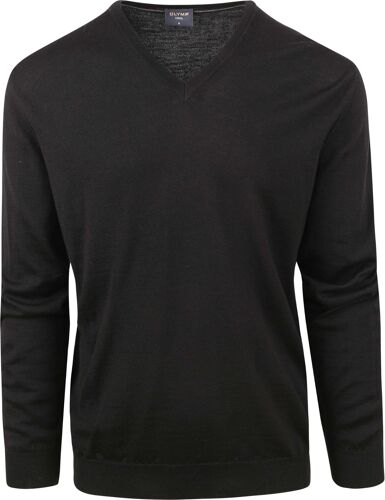 Olymp Casual Pull Laine Navy Bleu Foncé Taille S