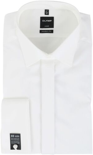 Olymp Chemise De Mariage Luxor Manche 7 Blanc Cassé Blanc Cassé Taille 45
