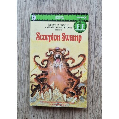 Livre Dont Vous Êtes Le Héros - Scorpion Swamp  -Défis Fantastiques/Fighting Fantasy