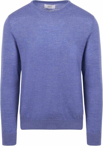 King Essentials The John Pull Merino Mid Bleu Taille S