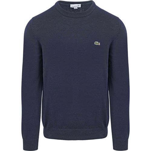 Lacoste Pull Marine Bleu Bleu Foncé Taille M