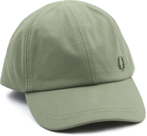 Fred Perry Chapeau Piqué Vert Vert Foncé